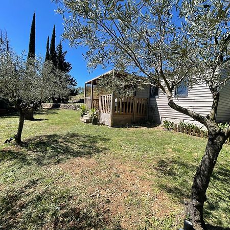 Mobil-Home En Pleine Nature A 3 Mins Du Lac Du Salagou Avec Vue Panoramique Lacoste  外观 照片
