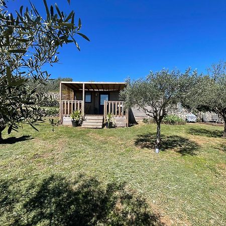 Mobil-Home En Pleine Nature A 3 Mins Du Lac Du Salagou Avec Vue Panoramique Lacoste  外观 照片